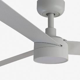 Ventilador Cruiser L FARO Blanco - Luz LED - Ø132cm. 