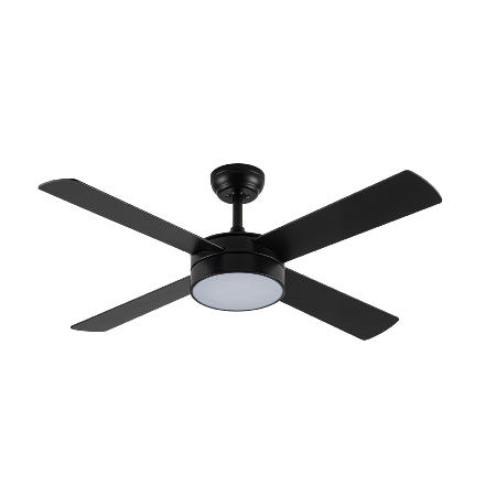 Ventilador Nevery Negro Fabrilamp - Motor DC Ø122cm