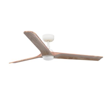 Ventilador Heywood L FARO Blanco con luz LED 132cm.Ø