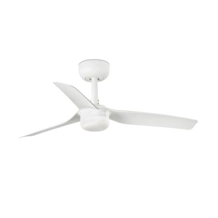 Ventilador Punt Mini FARO Blanco con luz LED 90cm.Ø