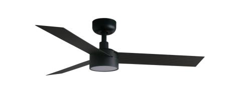 Ventilador Cruiser S FARO Negro - Luz LED - Ø106cm. 