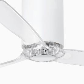 Ventilador Mini Tube FARO Sin luz blanco mate 128cm.Ø