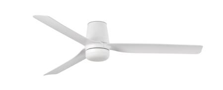 Ventilador Punt Tub S FARO Blanco - Luz LED 90cm.Ø