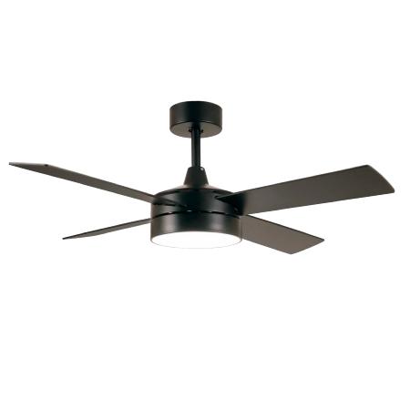 Ventilador negro - 4 aspas Motor DC Ø132cm