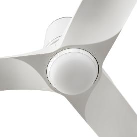 Ventilador Hey Tub S FARO Blanco - Luz LED 90cm.Ø