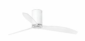 Ventilador Mini Tube FARO Sin luz blanco mate 128cm.Ø