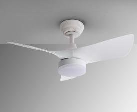 Ventilador Tropic Schuller - Blanco Motor DC LED Ø76cm