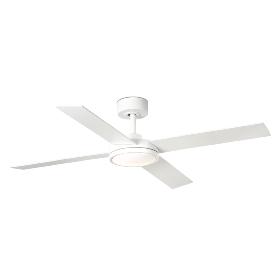 Ventilador Saint Blanco FARO - Motor DC. luz LED 132cm. Ø