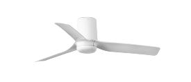 Ventilador Mini Punt Tub S FARO - Blanco - Sin luz Ø90cm.