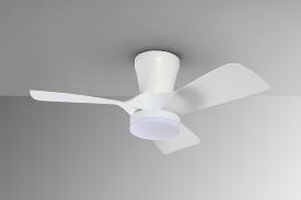 Ventilador Polaris Schuller - Blanco Motor DC LED Ø81cm