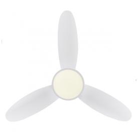 Ventilador Mahon Blanco Alemar - LED aro, Motor DC Ø107cm.