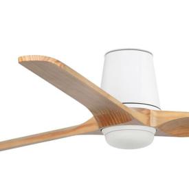 Ventilador Heywood Tub L FARO Blanco - Luz LED Ø132cm