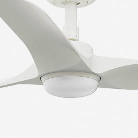 Ventilador Hey FARO Blanco con luz LED 90cm.Ø